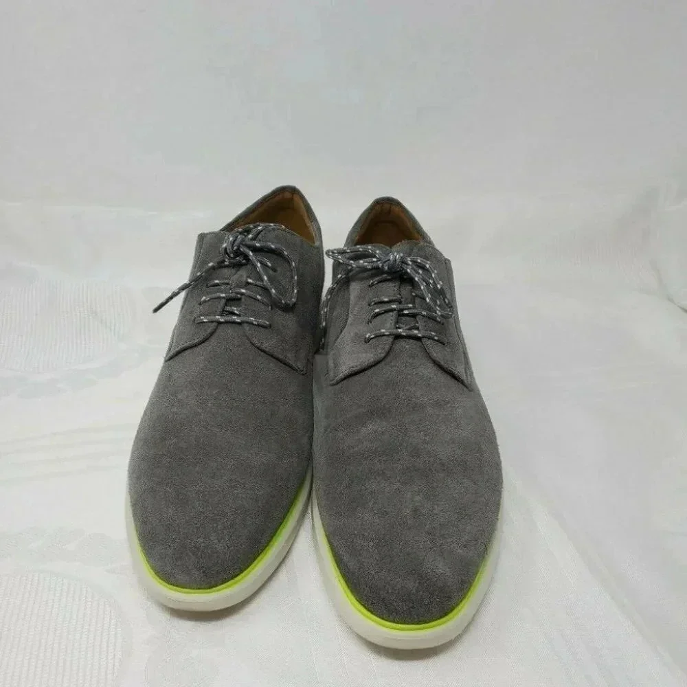 Florsheim Fuel Knit Plain Toe Oxford gray Shoe size 12